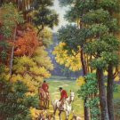 Hand painted oil painting on canvas"Creek"80x160CM(33"x63")Unframed-526