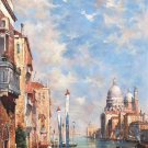 European styleHand painted oil painting on canvas"Venice"80x160CM(33"x63")Unframed-41