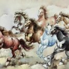 Simple modern Hand painted oil painting on canvas"Abstract horse"90x200CM(36"x80")Unframed-53 Simple modern Hand painted oil painting on canvas"Abstract horse"90x200CM(36"x80")Unframed-53