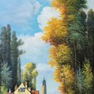 Hand painted oil painting on canvas"Image of the countryside"60x120CM(23.6"x47.2")Unframed-170 Hand painted oil painting on canvas"Image of the countryside"60x120CM(23.6"x47.2")Unframed-170