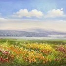 Hand painted oil painting on canvas"Creek"60x120CM(23.6"x47.2")Unframed-554
