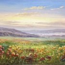 Hand painted oil painting on canvas"Creek"60x120CM(23.6"x47.2")Unframed-556