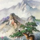 Hand painted oil painting on canvas"Creek"60x120CM(23.6"x47.2")Unframed-570 Hand painted oil painting on canvas"Creek"60x120CM(23.6"x47.2")Unframed-570