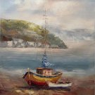 Simple modern Hand painted oil painting on canvas"Fishing boat"50x60CM(19.7"x23.6")Unframed-82 Simple modern Hand painted oil painting on canvas"Fishing boat"50x60CM(19.7"x23.6")Unframed-82