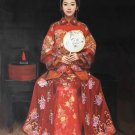 Chinese style Hand painted oil painting on canvas"Chinese beauty"90x120CM(36"x48")Unframed-53 Chinese style Hand painted oil painting on canvas"Chinese beauty"90x120CM(36"x48")Unframed-53