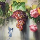 Hand painted oil painting on canvas"Grape"60x90CM(23.6"x35.4")Unframed-92