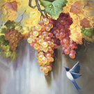 Hand painted oil painting on canvas"Grape"60x90CM(23.6"x35.4")Unframed-94