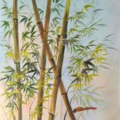 Hand painted oil painting on canvas"Bamboo"50x60CM(19.7"x23.6")Unframed-108