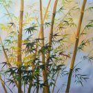 Hand painted oil painting on canvas"Bamboo"50x60CM(19.7"x23.6")Unframed-113