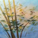 Hand painted oil painting on canvas"Bamboo"50x60CM(19.7"x23.6")Unframed-114