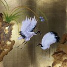 Chinese style Hand painted oil painting on canvas"Red-crowned crane"50x60CM(19.7"x23.6")Unframed-08