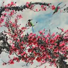 Hand painted oil painting on canvas"Plum blossom"60x120CM(24"x48")Unframed-115