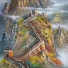 Hand painted oil painting on canvas"Great Wall"120x200CM(48"x80")Unframed-601