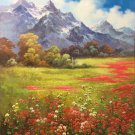 Hand painted oil painting on canvas"Creek"75x100CM(30"x40")Unframed-651