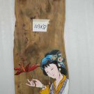 Pure handmade painting on wood-01