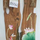Pure handmade painting on wood-08