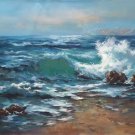 Simple modern Hand painted oil painting on canvas"Waves"70x100CM(30"x40")Unframed-27 Simple modern Hand painted oil painting on canvas"Waves"70x100CM(30"x40")Unframed-27