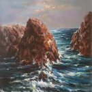 Simple modern Hand painted oil painting on canvas"Waves"70x100CM(30"x40")Unframed-32 Simple modern Hand painted oil painting on canvas"Waves"70x100CM(30"x40")Unframed-32