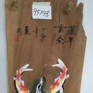 Pure handmade painting on wood-11