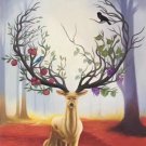 Hand painted oil painting on canvas"The King Of Milu Deer"50x70CM(20"x30")Unframed-22 Hand painted oil painting on canvas"The King Of Milu Deer"50x70CM(20"x30")Unframed-22