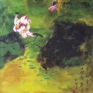 Hand painted oil painting on canvas"Abstract lotus"50x70CM(20"x30")Unframed-87 Hand painted oil painting on canvas"Abstract lotus"50x70CM(20"x30")Unframed-87