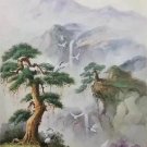 Hand painted oil painting on canvas"Creek"60x120CM(23.6"x47.2")Unframed-742