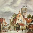 Hand painted oil painting on canvas"Image of the countryside"50x60CM(19.7"x23.6")Unframed-193 Hand painted oil painting on canvas"Image of the countryside"50x60CM(19.7"x23.6")Unframed-193