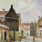 Hand painted oil painting on canvas"Image of the countryside"60x90CM(23.6"x35.4")Unframed-197