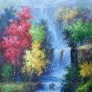 Hand painted oil painting on canvas"Creek"60x90CM(23.6"x35.4")Unframed-746 Hand painted oil painting on canvas"Creek"60x90CM(23.6"x35.4")Unframed-746