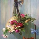 Simple modern Hand painted oil painting on canvas"Flowers"50x60CM(20"x24")Unframed-76