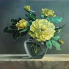 Simple modern Hand painted oil painting on canvas"Flowers"50x60CM(20"x24")Unframed-78