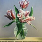 Simple modern Hand painted oil painting on canvas"Flowers"50x60CM(20"x24")Unframed-82