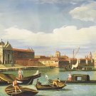 European style Hand painted oil painting on canvas"Venice"70x180CM(30"x72")Unframed-47