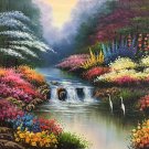 Hand painted oil painting on canvas"Image of the countryside"50x60CM(19.7"x23.6")Unframed-237 Hand painted oil painting on canvas"Image of the countryside"50x60CM(19.7"x23.6")Unframed-237