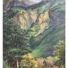 Hand painted oil painting on canvas"Creek"70x150CM(30"x60")Unframed-805