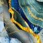 Modern abstract golden marble light luxury decorative painting-07