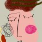 Abstract decorative painting in simple hand-painted style-12