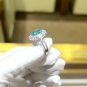 AS14M Cultivated colored gemstone ring, 3.6ct