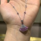 ZH187O Cultivated colored gemsto nenecklace