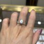 NW49M Lab moissanite ring 3ct