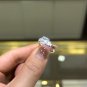 DF55M Lab moissanite ring 2.9ct