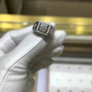 M75A Lab moissanite ring