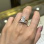 NW81M Lab moissanite ring 4.5ct