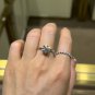 M90O Lab moissanite ring 3.0ct