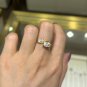 NW44M Lab moissanite ring 2.5ct