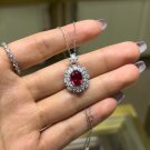 ZH109O Cultivated colored gemsto necklace 2.0ct