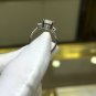 DF57M Lab moissanite ring 2.6ct