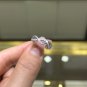 DF29M Lab moissanite ring 1.2ct