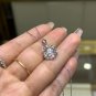 OLDT Lab moissanite necklace 0.5ct