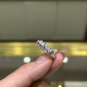 DF52M Lab moissanite ring 1.6ct